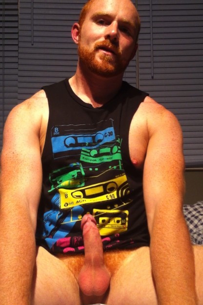 pleasuresafterracks:  The adventures of LAVABOY! Fire hair!  