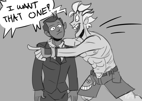 kreapex:  How Junkrat got his leg (if someone dubs this I will cry. Please do) 