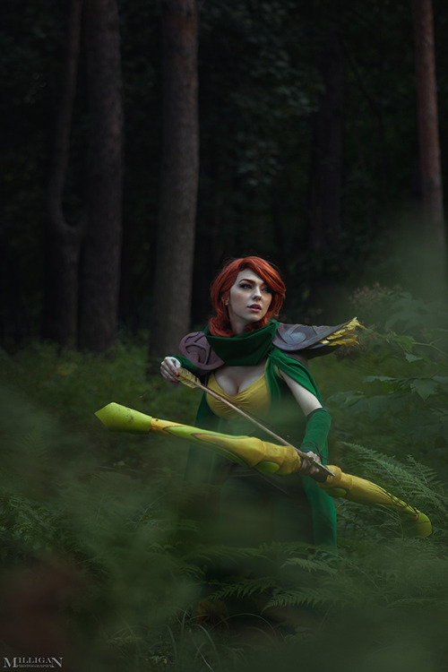 And here are some gifs from previous windranger’s shooting x)you can find all photos here: http://milliganvick.deviantart.com/and the video is here: http://www.youtube.com/watch?v=h9FaPGCw8aA