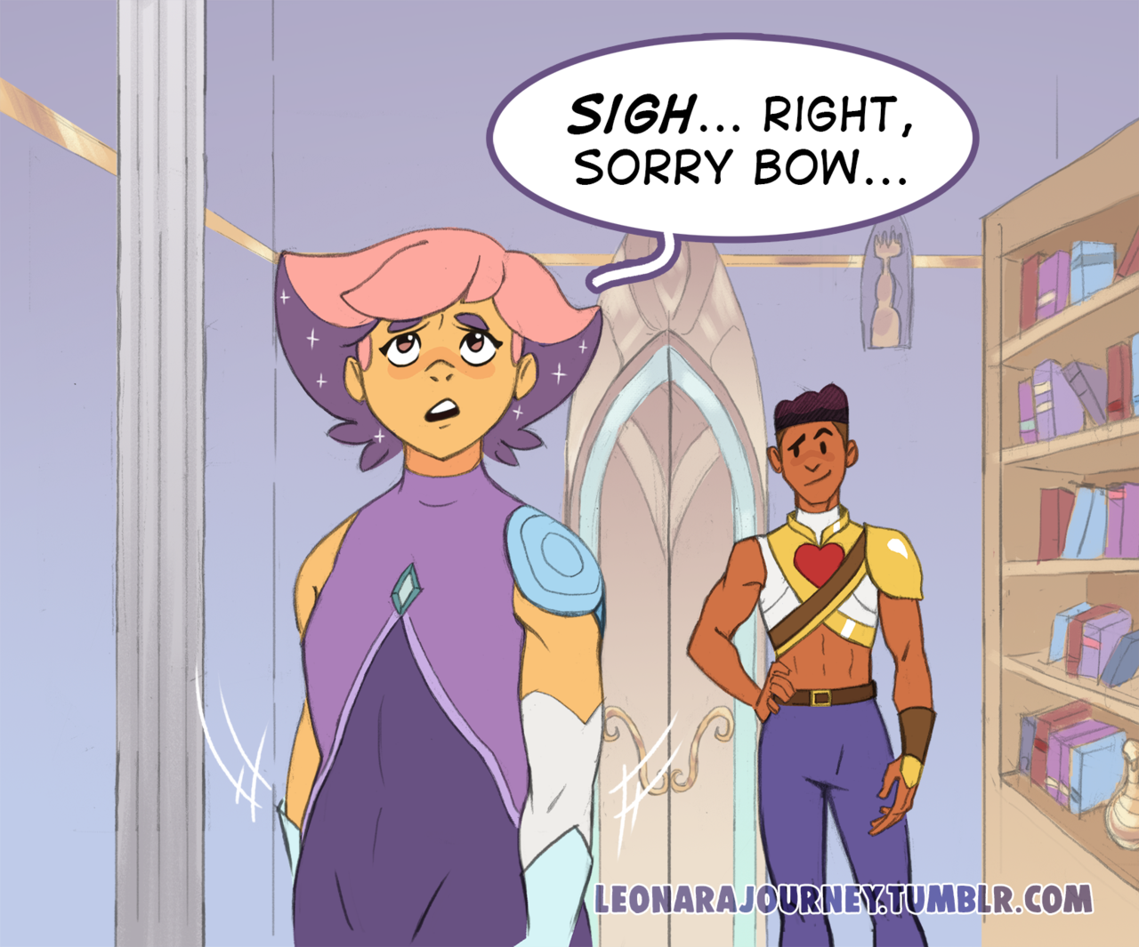 leonarajourney:Glimmer is my fave 💜