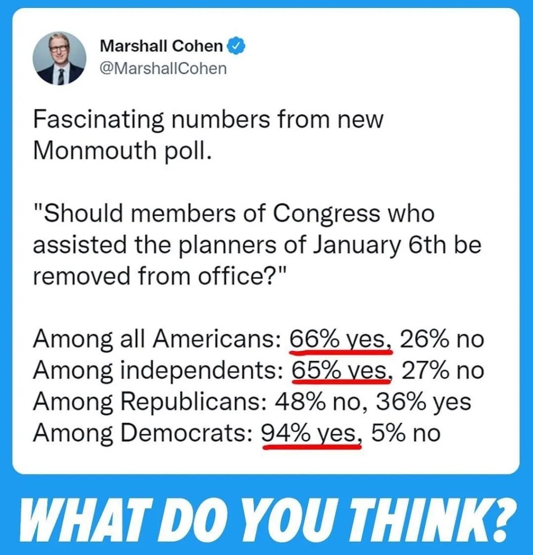 liberalsarecool:Remove all the insurrectionist GOP traitors.