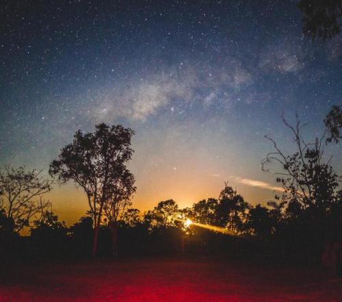 photos-of-space:Moon set in the Australian bush [OC][3479 x 3067]