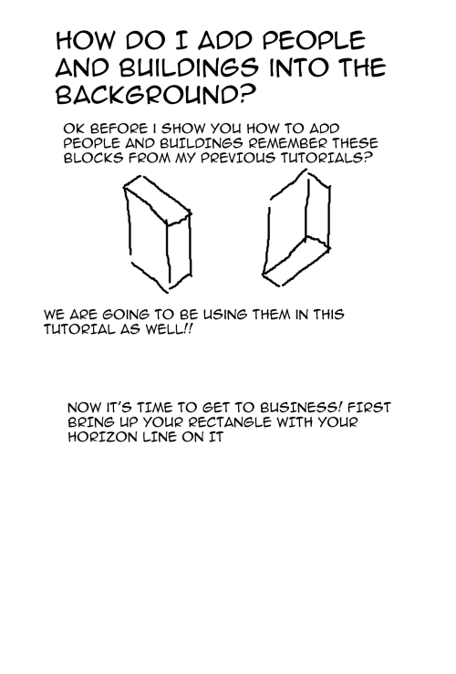 Part 1 Of How I Draw Background Perspectives'