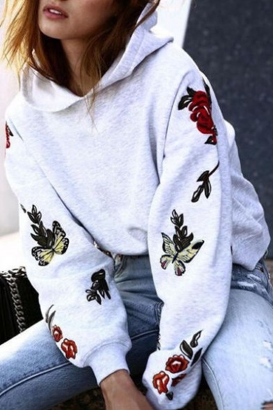 cleveruuu: Chic Women’s Sweatshirt &amp; Jacket  Flawless  //  Floral Print
