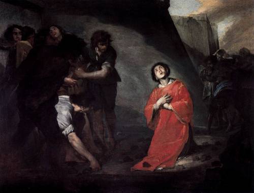 Martyrdom of St. Stephen, Bernardo Cavallino, ca. 1645