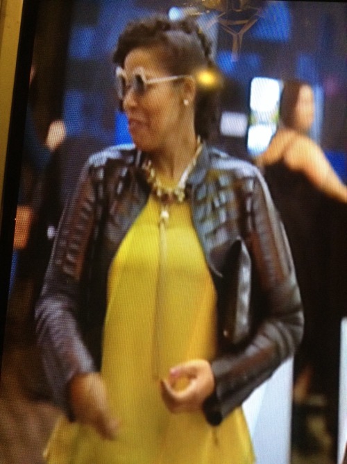 Damn, I want this leather jacket! I saw it on &rsquo; Bye Felicia &ldquo;