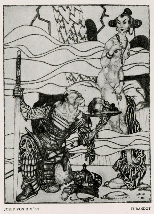 Josef Divéky (1887-1951), &lsquo;Turandot&rsquo;, &ldquo;Die Kunst für alle&rdquo;, 1916-17Source