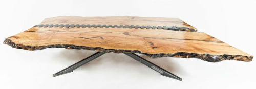 Zipper Table by Edenwood.(via Things That Look Like Other Things: Zipper Table by Edenwood - Core77)