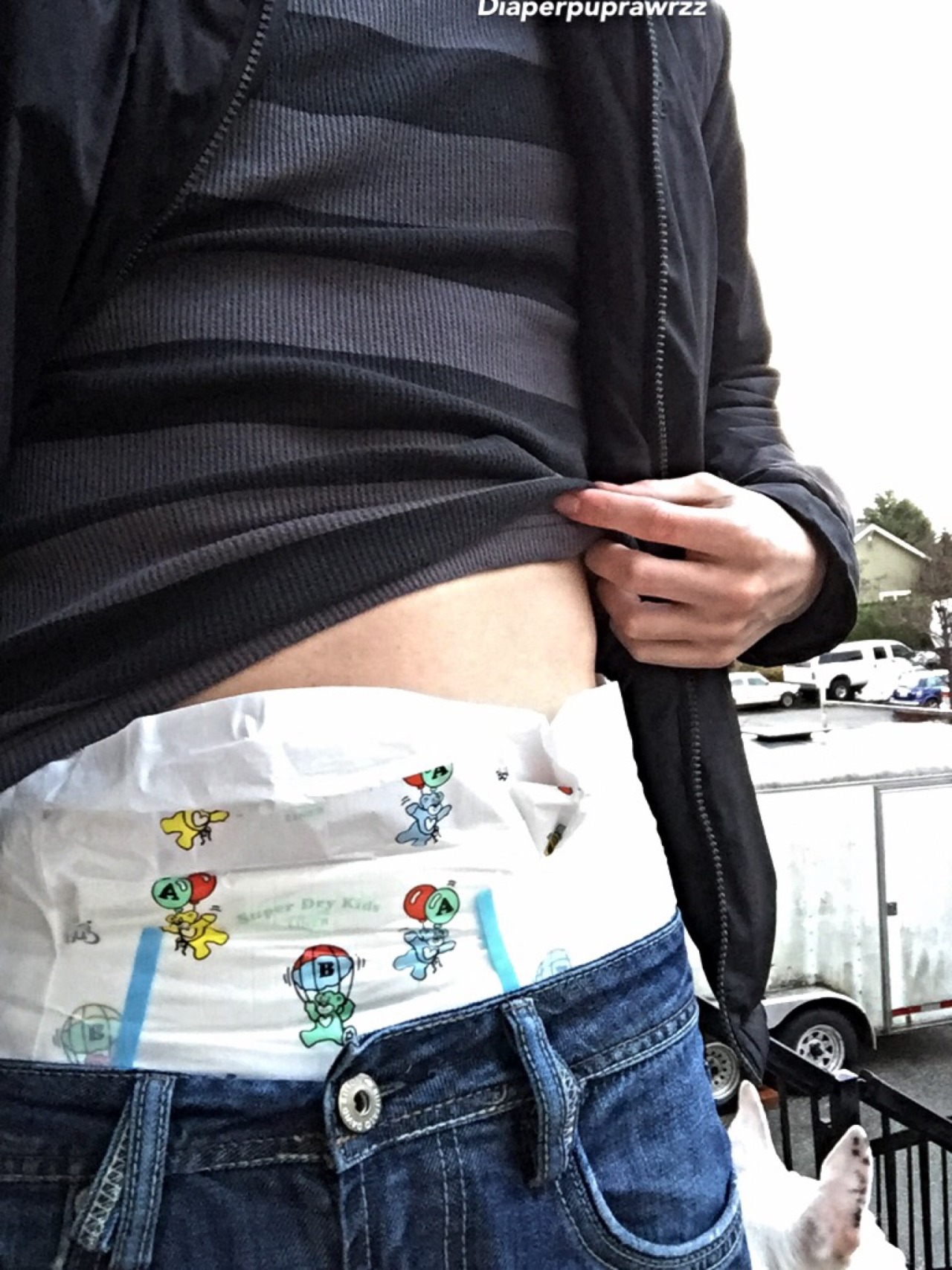 diaperpuprawrzz:  Wearing the new Super Dry Kids v2! They’re so amazingly comfy!