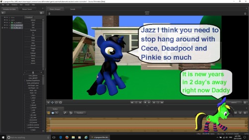 ask-the-out-buck-pony:(True Blue) I hope she grows out of that soon (Mod) you and me both Bluey (Jazz Notes) *squee*Asked by @calebtyink x3!