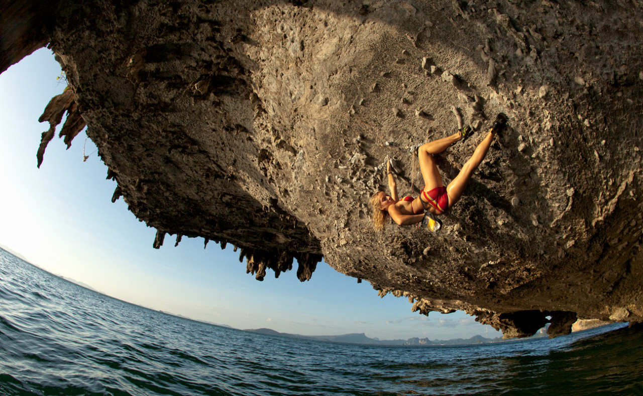 I&rsquo;m very interested in rock-climbing