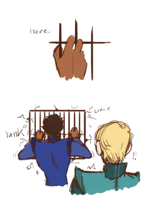 magiclamd: fara-arts: He strong Just a quick scene from Captured Prince to ease me back into ma