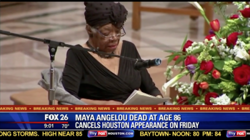 TV Station’s Cringeworthy Chyron for Report on Maya Angelou Death