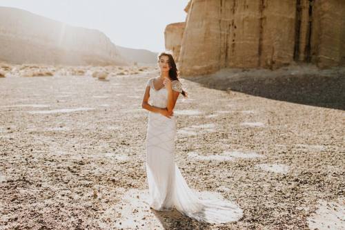 Sharing the most beautiful new ceremony collection by @annacampbellbridal on the blog today | Photog