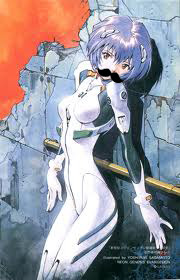 Rei with a moustache