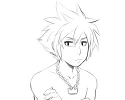 zillychu:  Sora has so many emotions about his friends, sometimes they spill over to Roxas’ side of the apheartment. he doesn’t cope well.those aren’t his emotions, at least. maybe. probably.