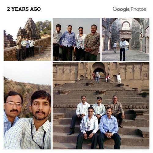 #maheshwar and #manduvisit , two years back