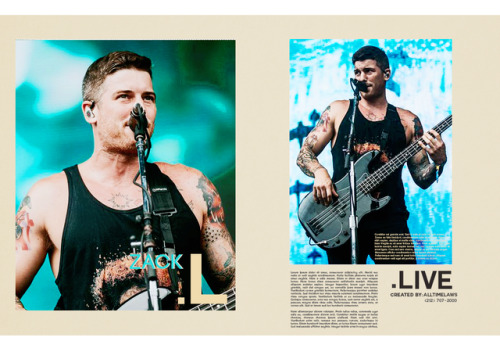 All Time Low Summer Sonic 2017 Magazine mockup (click for hd)