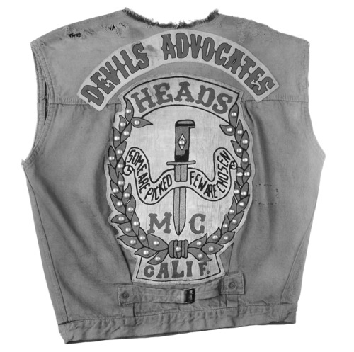 thedenimfoundry:  “Some are picked, few are chosen.”  Devils Advocates, California.  Levis waist jacket 1955. 