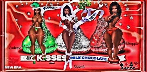 houseofcardsinc: neveahsmooth:“Some Sexy Chocolate Kisses from Me to you!  Happy Holidays! Featuri