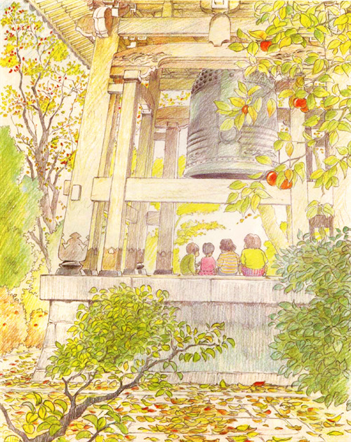 When I Turn Around is a posthumously published collection of sketches by Ghibli artist Yoshifum