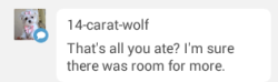 @14-carat-wolf There was actually. But I