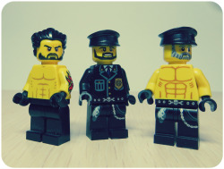 vincettii-art:  Still no time for this blog. Let’s compensate it by posting lego leather daddies!  