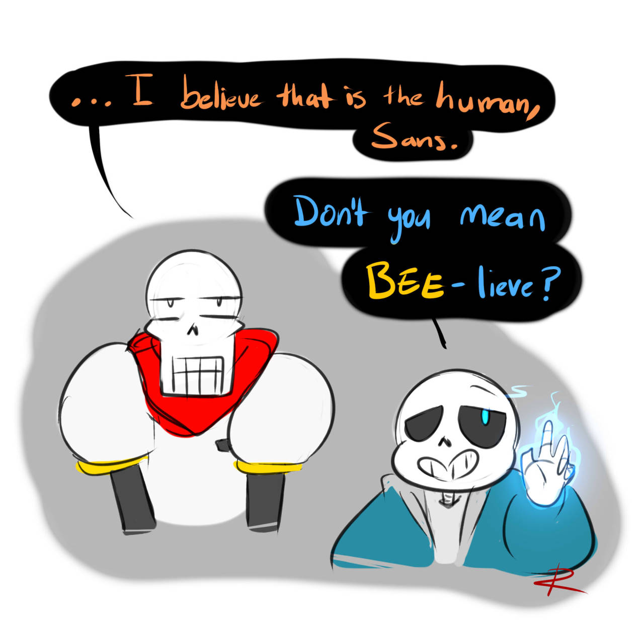 chrisnpics:renrink:sometimes when I draw Frisk I see a little bumblebee so HERE,