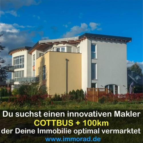  IMMORAD ️- Der Immobilienmakler der auffällt. Ich bin nicht nur 198cm groß sondern ich mache das Im