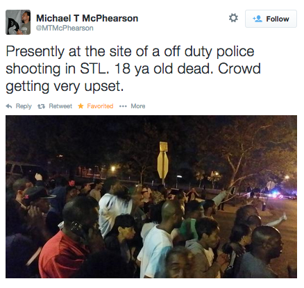 socialjusticekoolaid:  revolutionarykoolaid: Happening Now (10.8.14): Oh dear God,