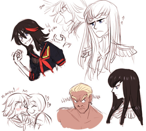 Porn photo kill la kill doodles cause wHY NOT they super