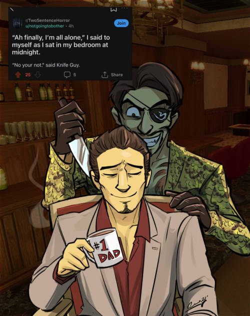 cass-artblog:This tweet just immediately made me think of this iconic duo lol I love the Yakuza game