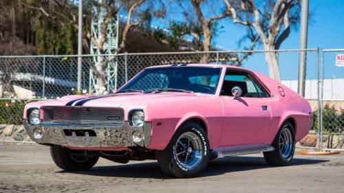 hemmingsmotornews: Playmate Pink 1968 AMC AMX for sale on Hemmings.com.