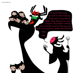 curious-shadow-cat:And then they went out for ice cream. this would of redeemed aku completely!
