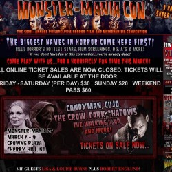 Are any of my horror fans going to this 🔪🔨