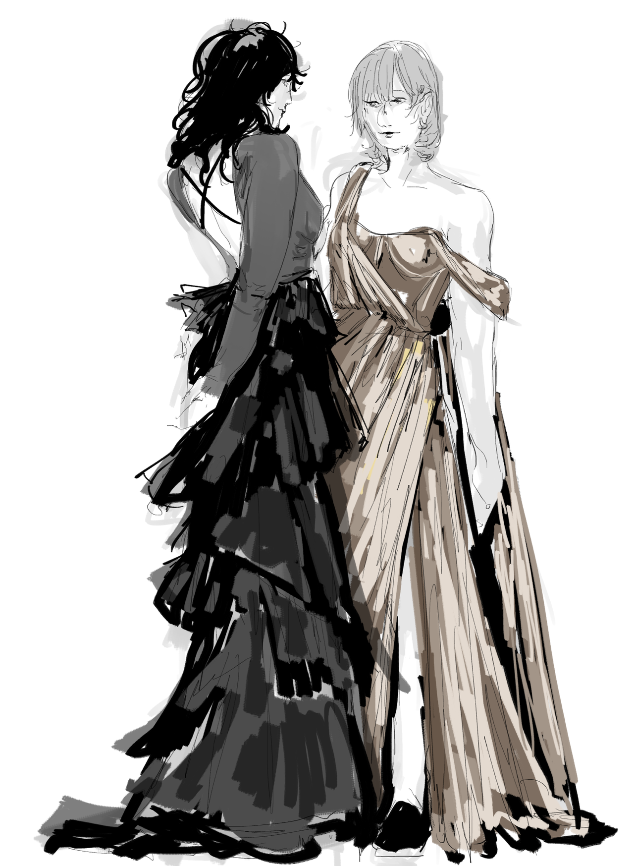 marudyne:  Let’s Go Girls.(Dresses from here - some were modified, but others (like