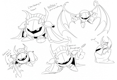 A Meta Knight Design I Did For A Animatic I Never Made