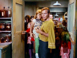 councelortroi:Favorite moments from Star Trek TOS: Leonard McCoy taking a risk by testing a vaccine 