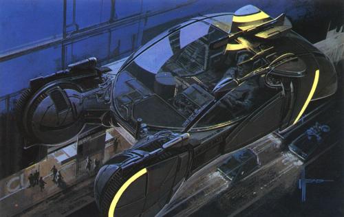 Illustration Style 06:   Syd Mead