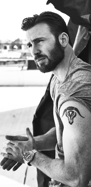 luvinchris:Chris Evans -  Men’s Journal Photoshoot 2019  Black & White 12