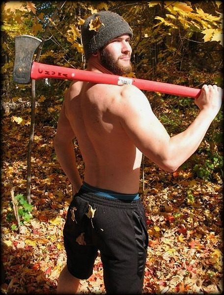 thatonecubjon:  you have leaves on your butt. allow me to dust them off very slowly