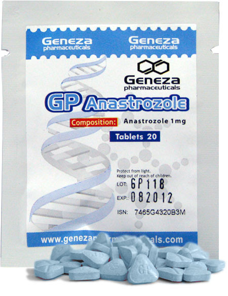 GP Anastrozole is an post cycle steroid, its active substance is Anastrozole and is made by Geneza Pharmaceuticals. GP Anastrozole (Arimidex) by Geneza Pharmaceuticals is a potent and selective non-steroidal aromatase inhibitor indicated for the treatment