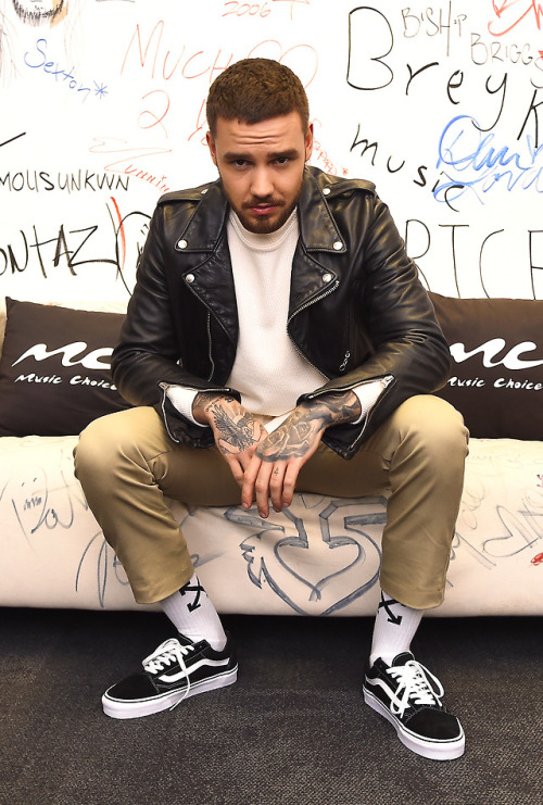thedailypayne: Liam at Music Choice Studios in NYC - 15/5