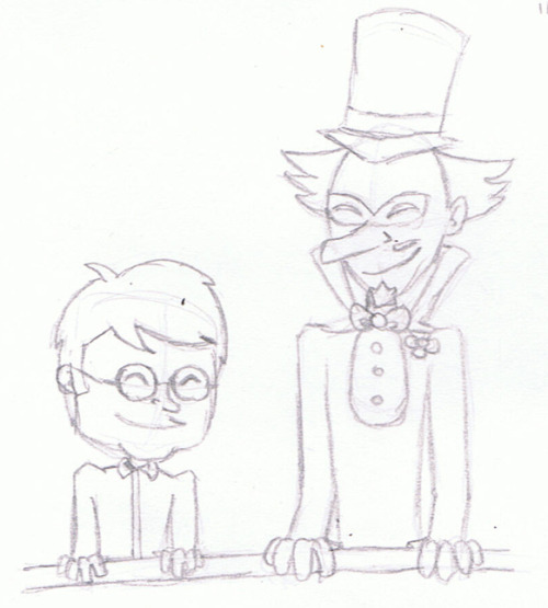 godofmod:  (More sketches from the Mini Mod rp.)  {Look at the lil’ cuties!}