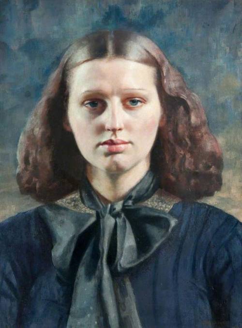 Dorette (1930-1940). Gerald Leslie Brockhurst (English, 1890-1978). Oil on canvas. McLean Museum and