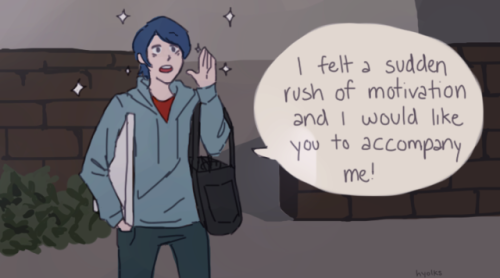 hyolks:honestly? i’d jump out the window if yusuke asked me to