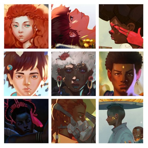 #faceyourart This was harder than expected, most of my characters are always facing away from the ca