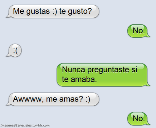 Por amor al odio.