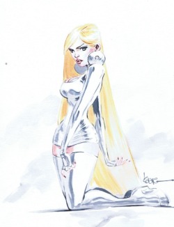 bear1na:  Emma Frost by Kaare Andrews * 