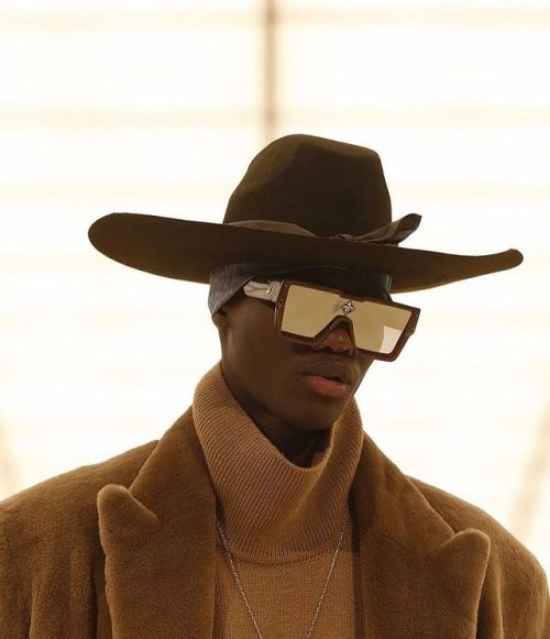 modelsof-color:Ismael Savane at Louis Vuitton F/W 21